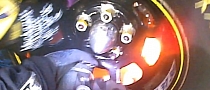 NASCAR Pit Stop Footage Shows Flaming Brake Rotor