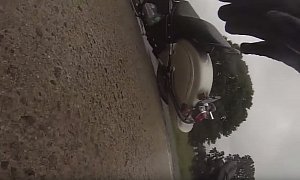Nasty Outcome for Rider Who Makes a Silly Noob Mistake