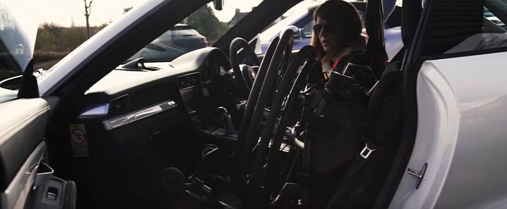 Natalie, the Wheelchair Porsche Junkie Who Drives a GT3 RS PDK, Races a Cayman S