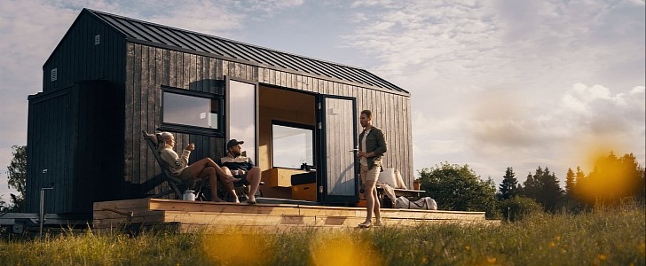 Rast is an ultra-compact tiny home that can travel even to the most remote places