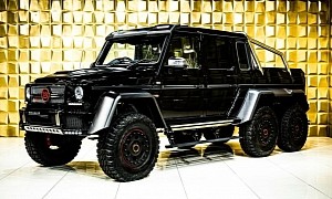 Naughty Mercedes-Benz G 63 AMG 6x6 Brabus Seeks Wealthy New Owner