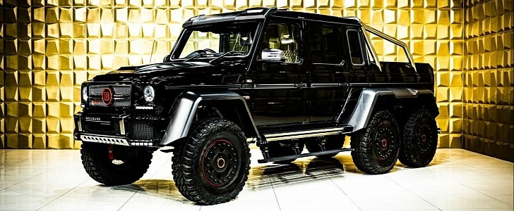 Naughty Mercedes Benz G 63 Amg 6x6 Brabus Seeks Wealthy New Owner Autoevolution