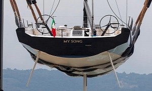 Nauta Design Shows Interior Renderings of My Song Racing Yacht