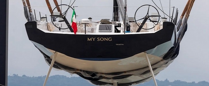 Nautor's Swan's My Song racing yacht