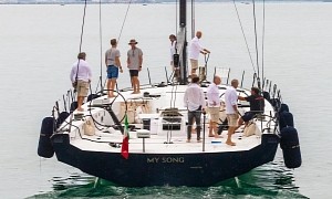 Nautor's Swan My Song Racing Yacht Gets Revealed During Its Own Private Party