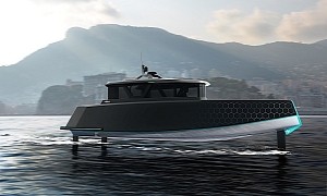 Navier's High-Tech N30 Electric Hydrofoil Boat Will Feature Fully Autonomous Docking