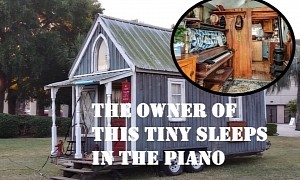 Nawaka: A Victorian-Era Tiny House With a Piano for a Bed and Awesome Secrets