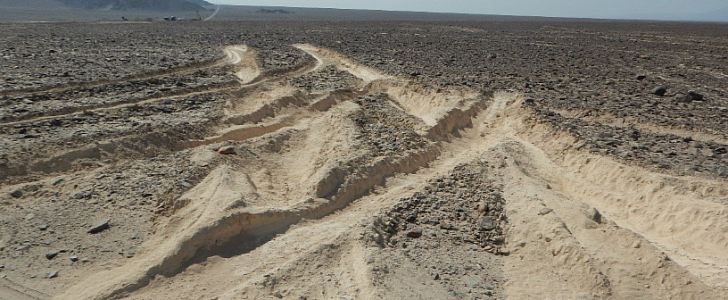 Part of Nazca Lines ruined by truck driver