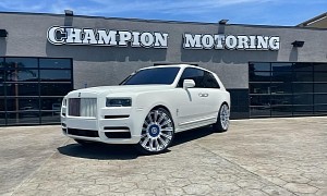 NBA Player's One-of-One Rolls-Royce Cullinan Delicately Shows the Team Spirit