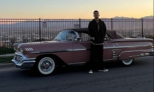NBA Star Devin Booker Took '58 Impala on a Trip to Salt Lake City Ahead of Utah Jazz Game