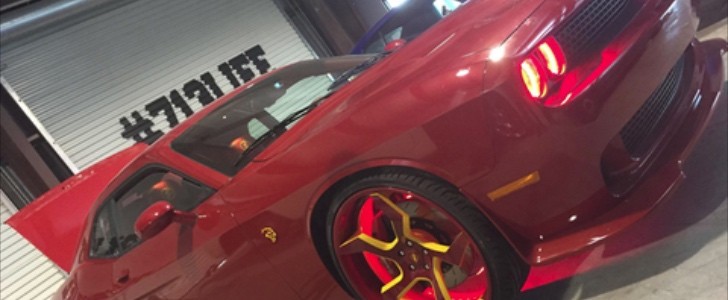 NBA Star Dwight Howard Wraps His 2015 Dodge Challenger SRT in The Flash
