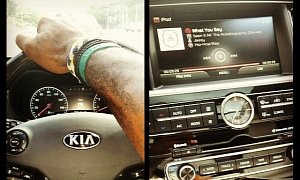 NBA Star LeBron James Drives the New Kia K900: a Gift?