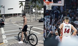 NBA Star Tyler Herro of the Miami Heat Shows Off His Lightweight Murdered-Out ‘Scott’ Bike