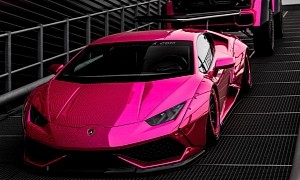 Need to Stand Out in a Crowd? A Pink Lambo Huracan and G-Class Will Surely Do the Trick