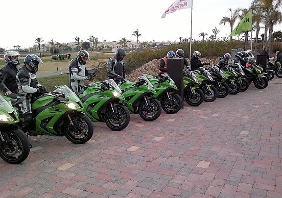 Green Ninja line up in Spain