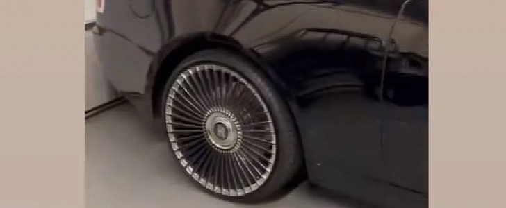 Nelly's New Tires on Rolls-Royce Dawn