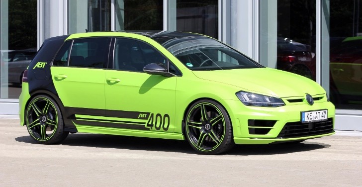 Neon Green Golf R with 400 HP from ABT Sportsline Coming to Worthersee 2015