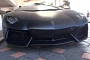 Nero Nemesis / Matte Black Lamborghini Aventador