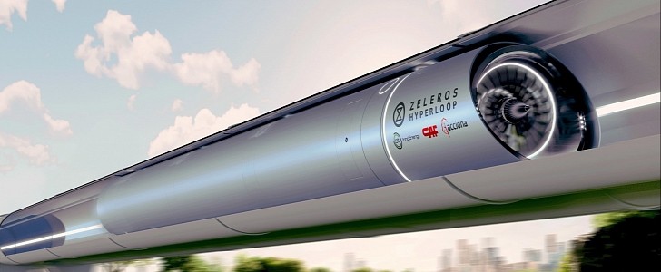 The Zeleros hyperloop concept blends the best of rail transportation and aviation