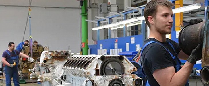 The Magdeburg plant in Germany is another Rolls-Royce facility where remanufacturing operations are performed