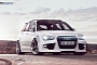 New 2013 Audi RS4 Avant Tuning Rendering Looks Striking