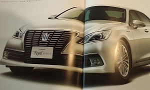 New 2013 Toyota Crown Leaked Photos