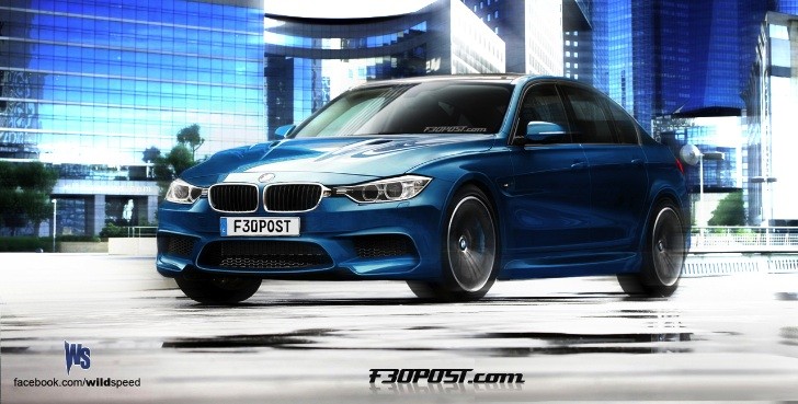 2014 BMW M3 Rendering