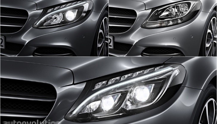 2015 Mercedes-Benz C-Class W205 Headlights