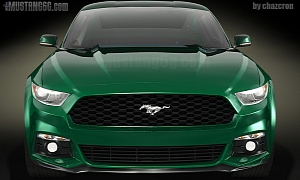 New 2015 Ford Mustang CAD Image-based Renderings
