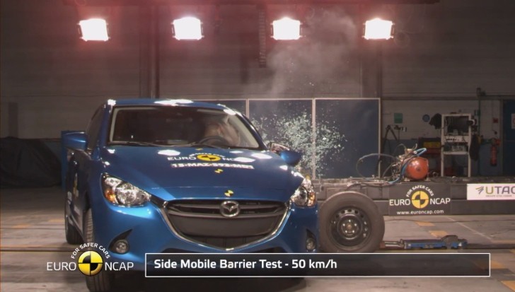 2014 Mazda2 Hatch Receives 4-Star Safety Rating from Euro NCAP