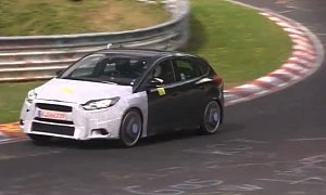 2016 Ford Focus RS Spied on the Nurburgring, FWD For The Win!