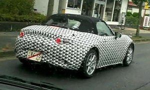 New 2016 Mazda Miata / MX-5 Prototype Spied for the First Time: Japan