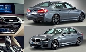 New 2017 BMW G30 5 Series Looks the Part in Leaked Official Photos