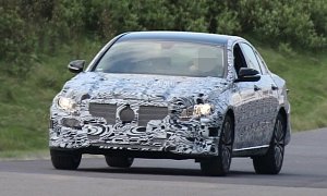 New 2017 Mercedes-Benz E-Class Spied for the First Time