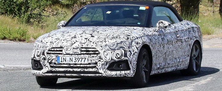 New 2018 Audi A5 Cabriolet Spied