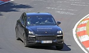 New 2018 Porsche Cayenne Prototype Makes 'Ring Debut, Amazing Lap Time Coming