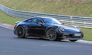 New 2019 Porsche 911 Makes Nurburgring Debut, Prototype Could Be a Hybrid