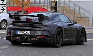 New 2020 Porsche 911 GT3 Prototype Shows Production Design