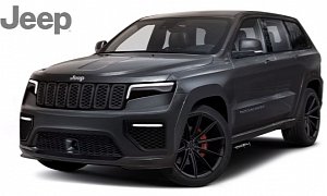 New 2021 Jeep Grand Cherokee Rendered, Looks Like a Budget Rolls-Royce Cullinan