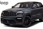 New 2021 Jeep Grand Cherokee Rendered, Looks Like a Budget Rolls-Royce Cullinan