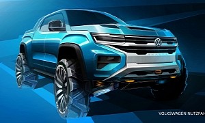 New 2023 Amarok Teased Again, VW Says It's Bigger Than the Old One
