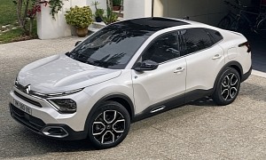 New 2023 Citroen e-C4 X Electric Crossover Launched With 222-Mile Range