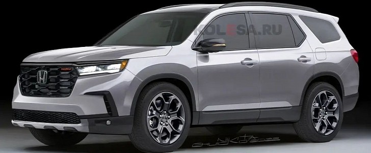 New 2023 Honda Pilot Imagined With Modern Styling Do You Dig The Looks 200808 7 