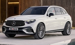 New 2023 Mercedes-AMG GLC 63 Unofficially Drops Camo, Should Be Called the GLC 20