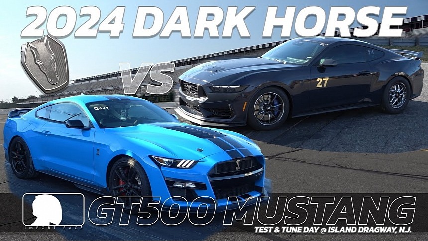 2024 Ford Mustang Dark Horse vs. Mustang Shelby GT500