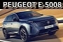 New 2024 Peugeot e-5008 EV Debuts As Tesla Model Y Rival With ICE Options