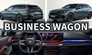 New 2025 BMW i5 and 5 Series Touring Land With EV and ICE Power and Lots of Goodies