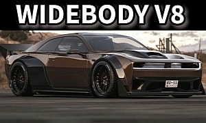 New 2025 Dodge Charger Becomes a V8-Powered Widebody in Fantasy Land