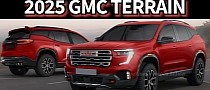 New 2025 GMC Terrain Becomes More Mature in Unofficial Digital Illustrations