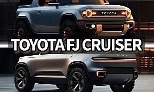 New 2025 Toyota FJ Cruiser Barks at the Jeep Wrangler and Ford Bronco in CGI Guise